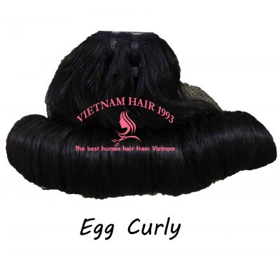 Egg curly hair