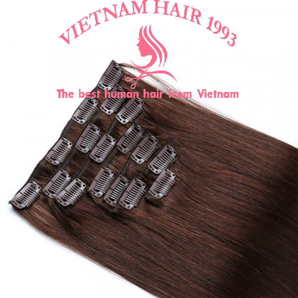 clip in hair extensions dark color