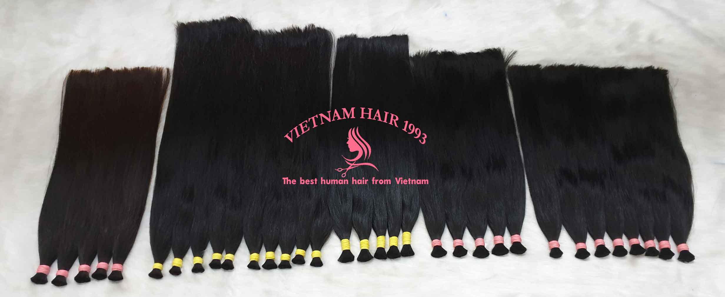 Venta al por mayor paquete del pelo liso color natural