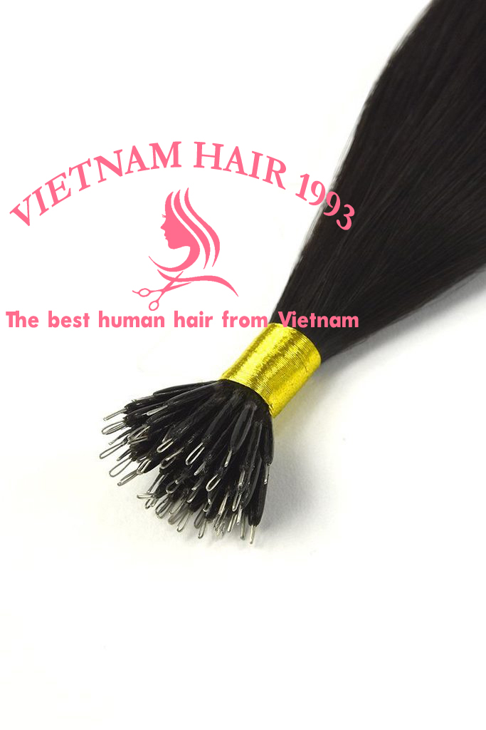 nano ring tip hair extensions natural color
