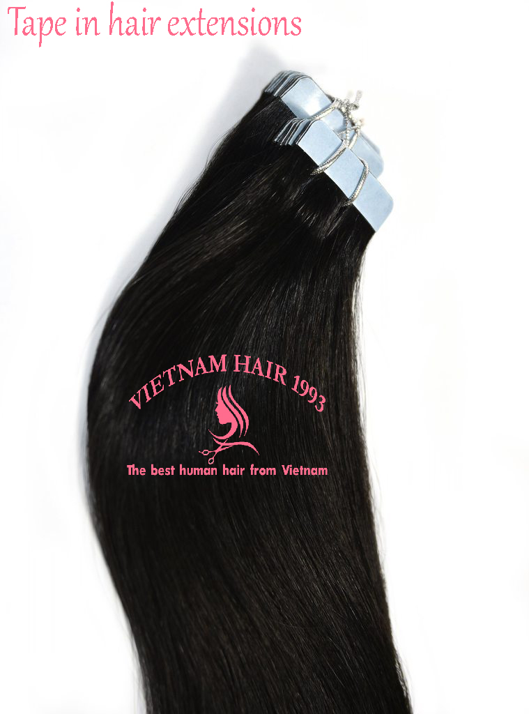 Tape in hair extensions