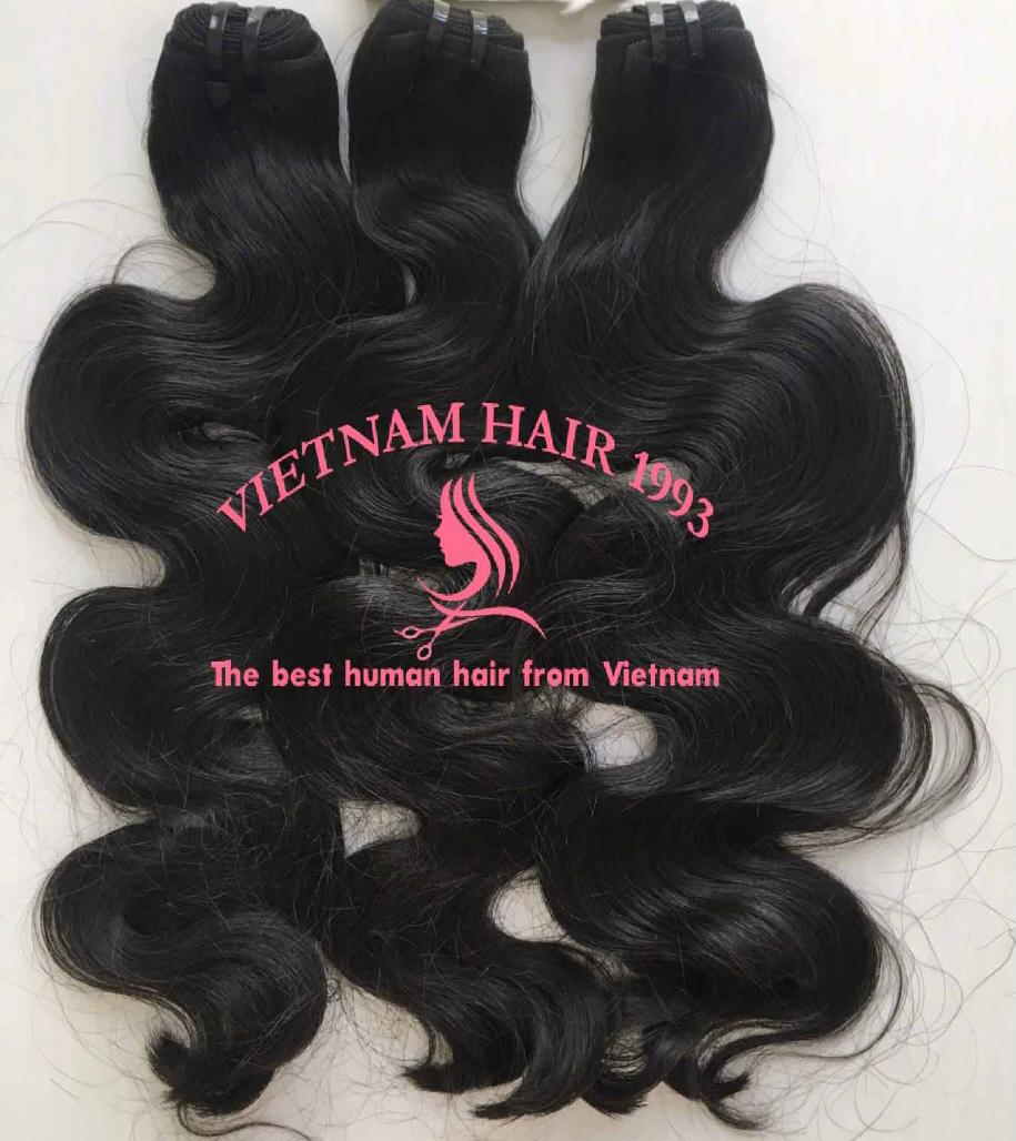 wholesale raw hair body wave natural color super double drawn SDD