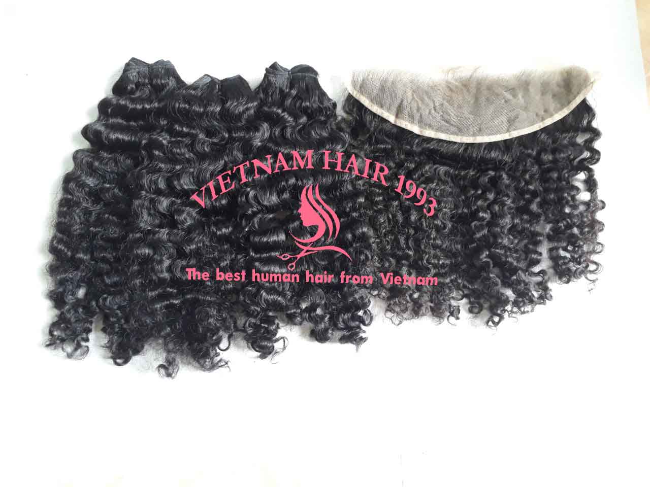 wholesale raw hair wavy curly hair super double drawn SDD