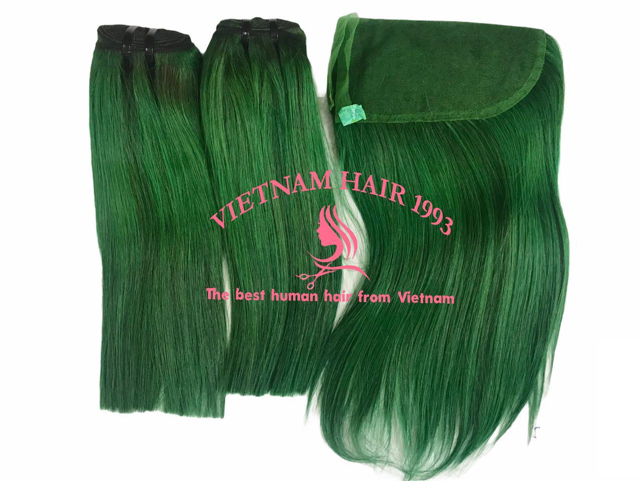 Venta al por mayor pelo de remy colorido doble dibujado