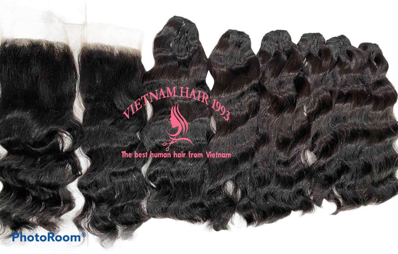 wholesale remy hair natural wave super double drawn SDD