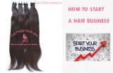 how to start your hair business