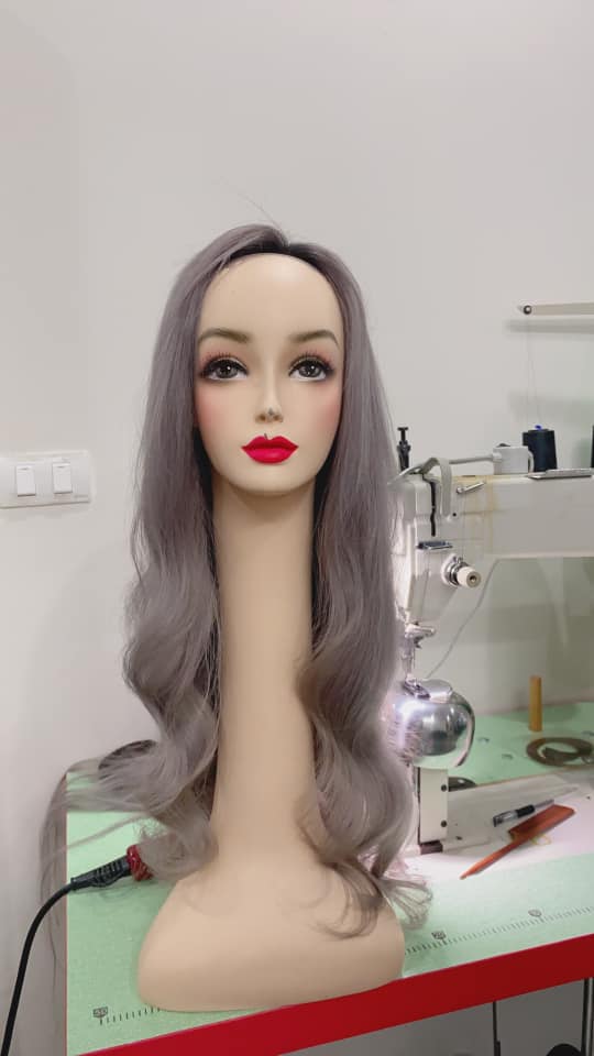 wholesale hair wig platinum blonde color hair